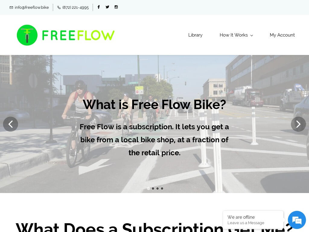 Free Flow Bike Screenshot
